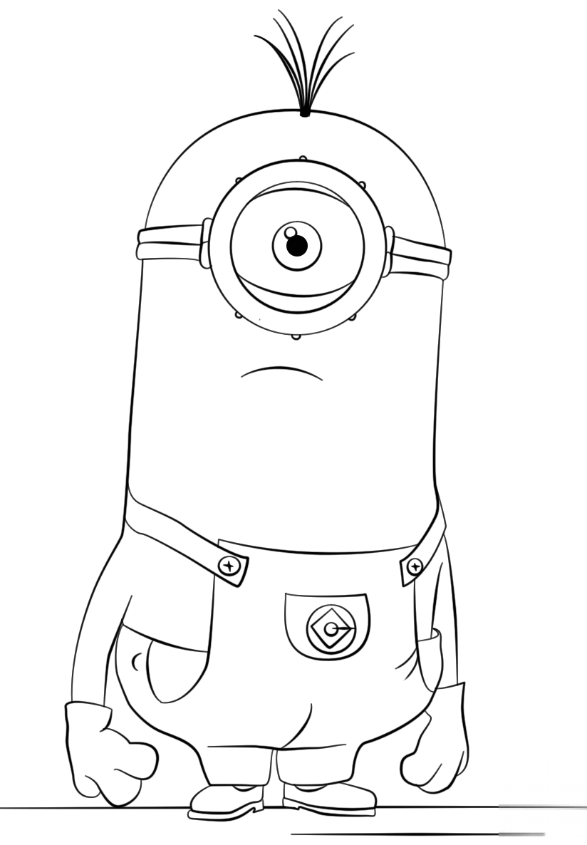 kolorowanka Minionki