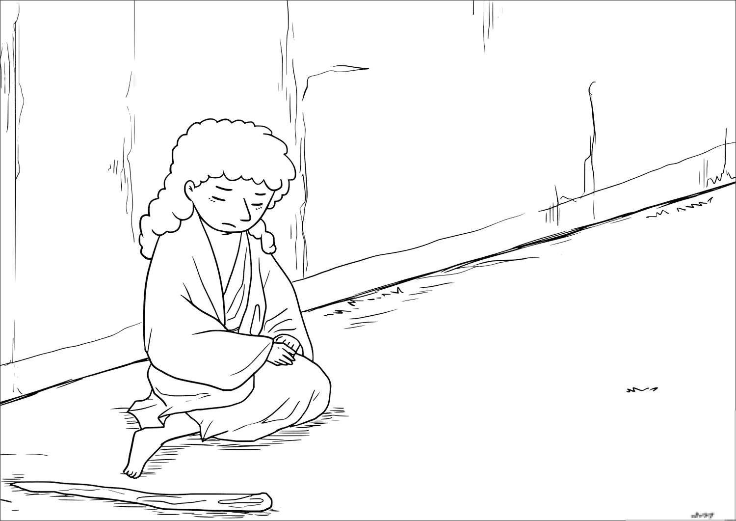 Blind Bartimaeus Receives His Sight...