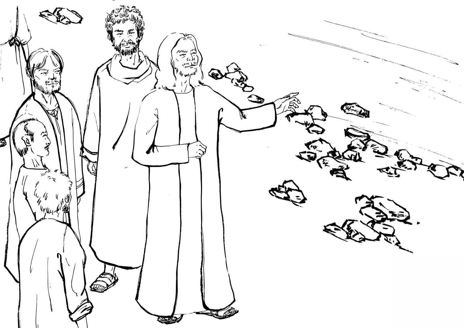 Jesus Said to His Disciples to Go...