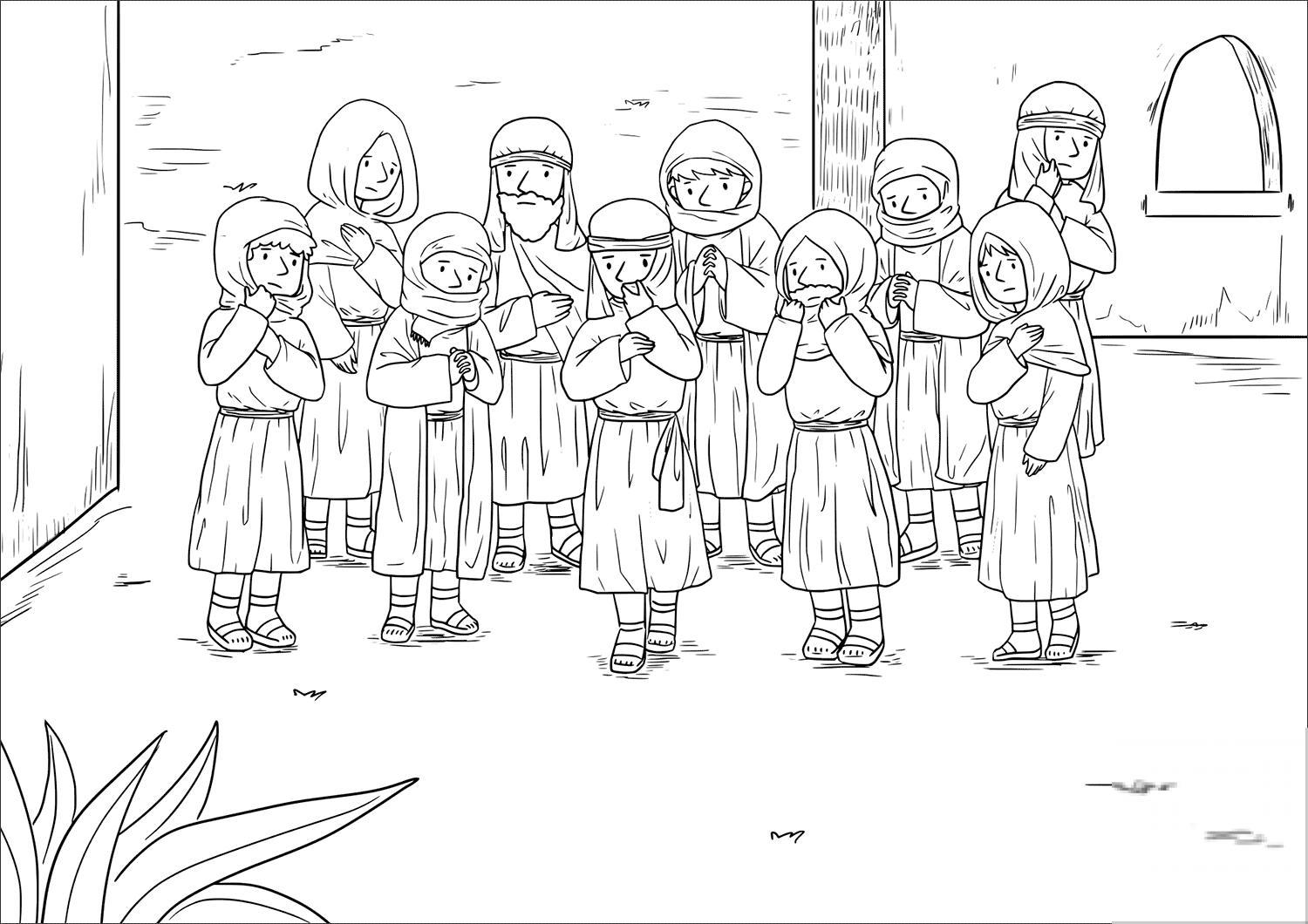 Jesus Heals Ten Men with Leprosy ...