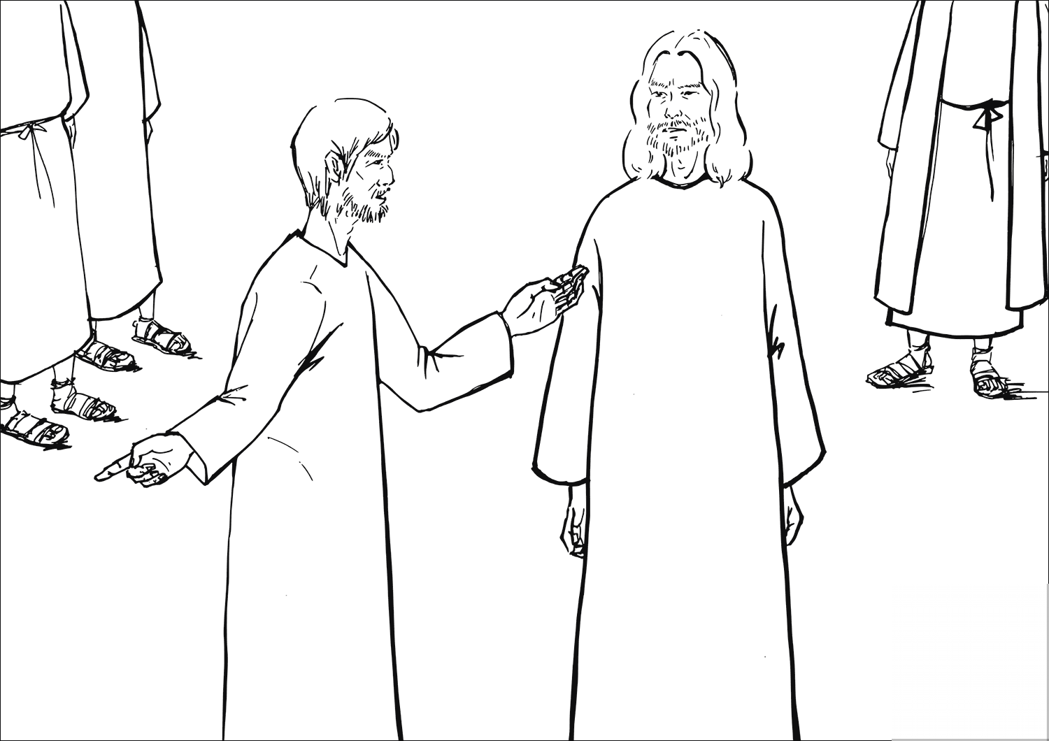Someone in the Crowd Asked Jesus to...