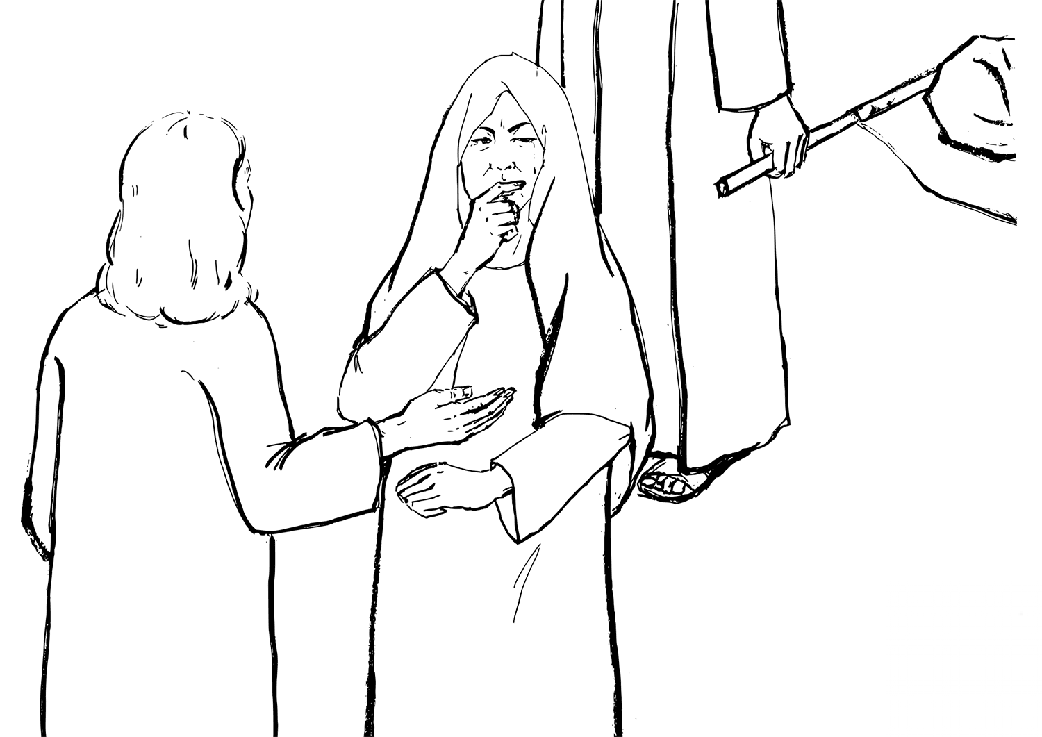 Jesus Takes Pity on the Widow
