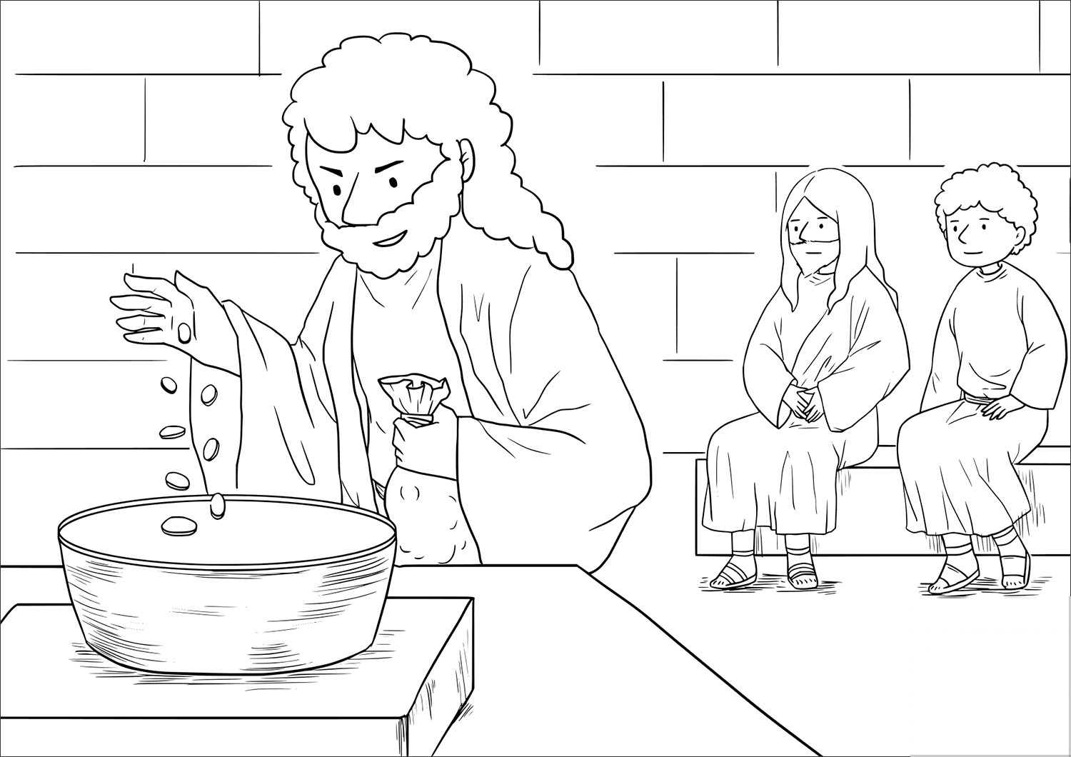 The Widow’s Offering (Mark 12:41-44)