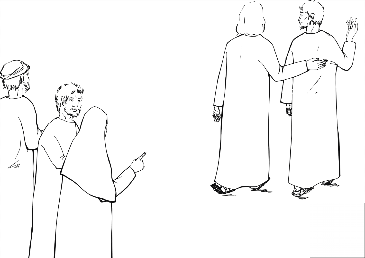 People Began to Mutter That Jesus...