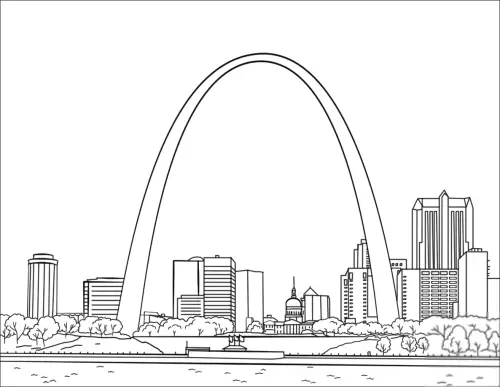 kolorowanka Missouri