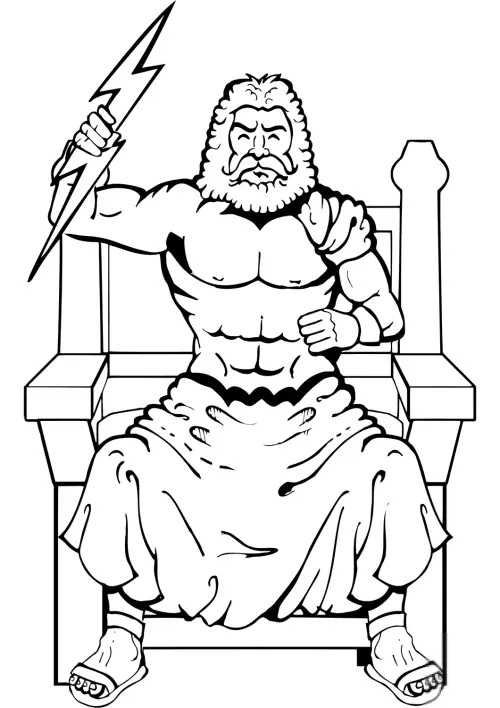 kolorowanka Mitologia grecka