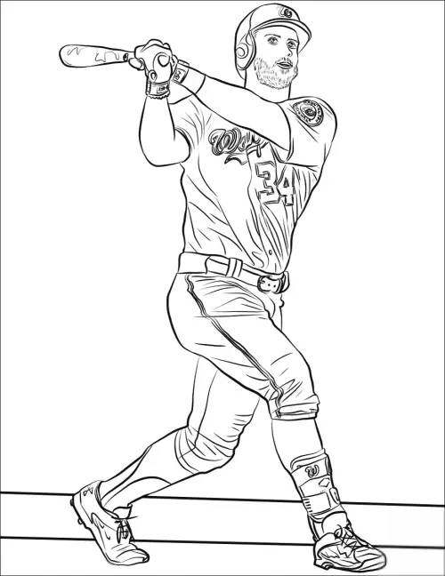 kolorowanka MLB