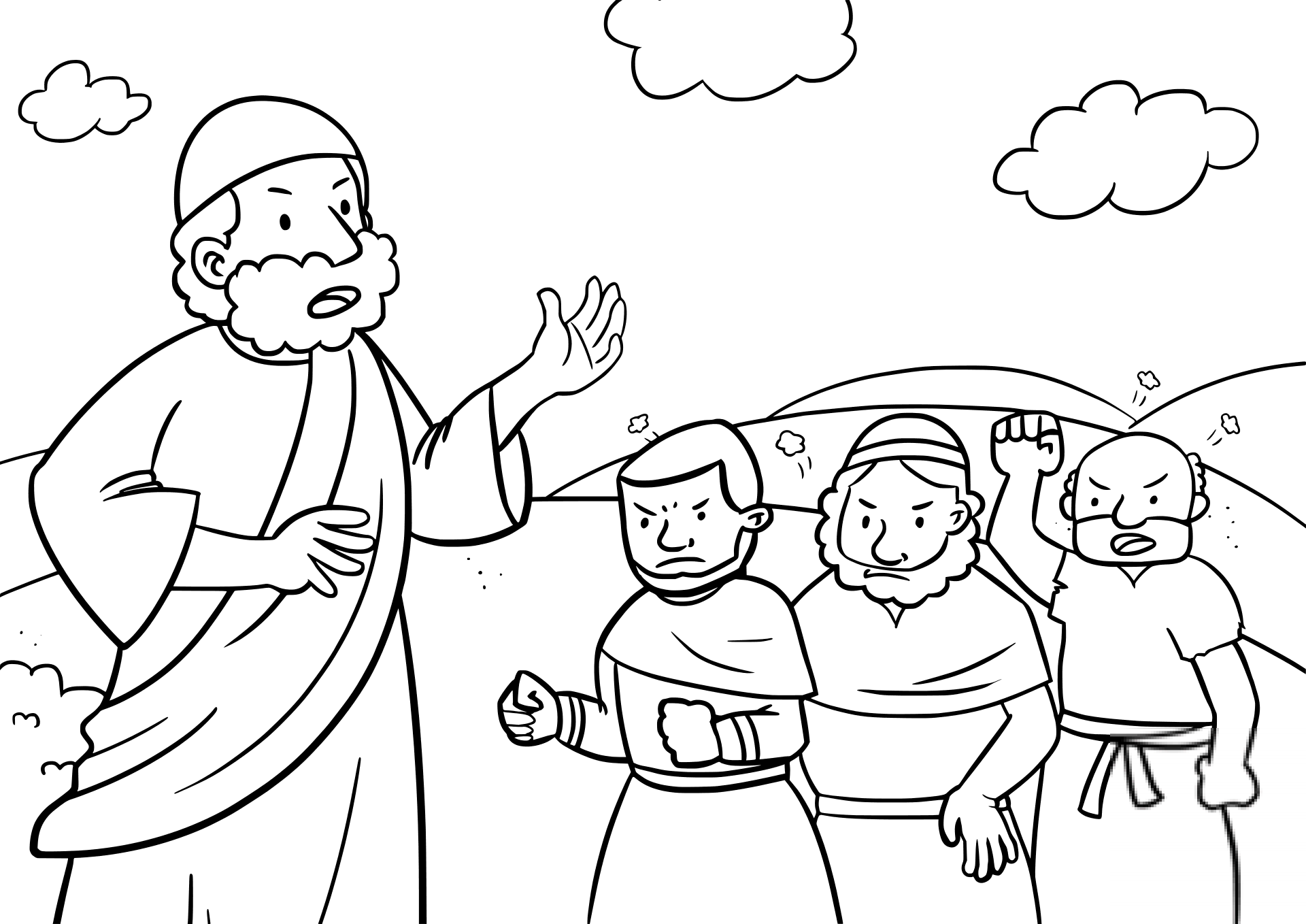 Israelites Complaining to Moses