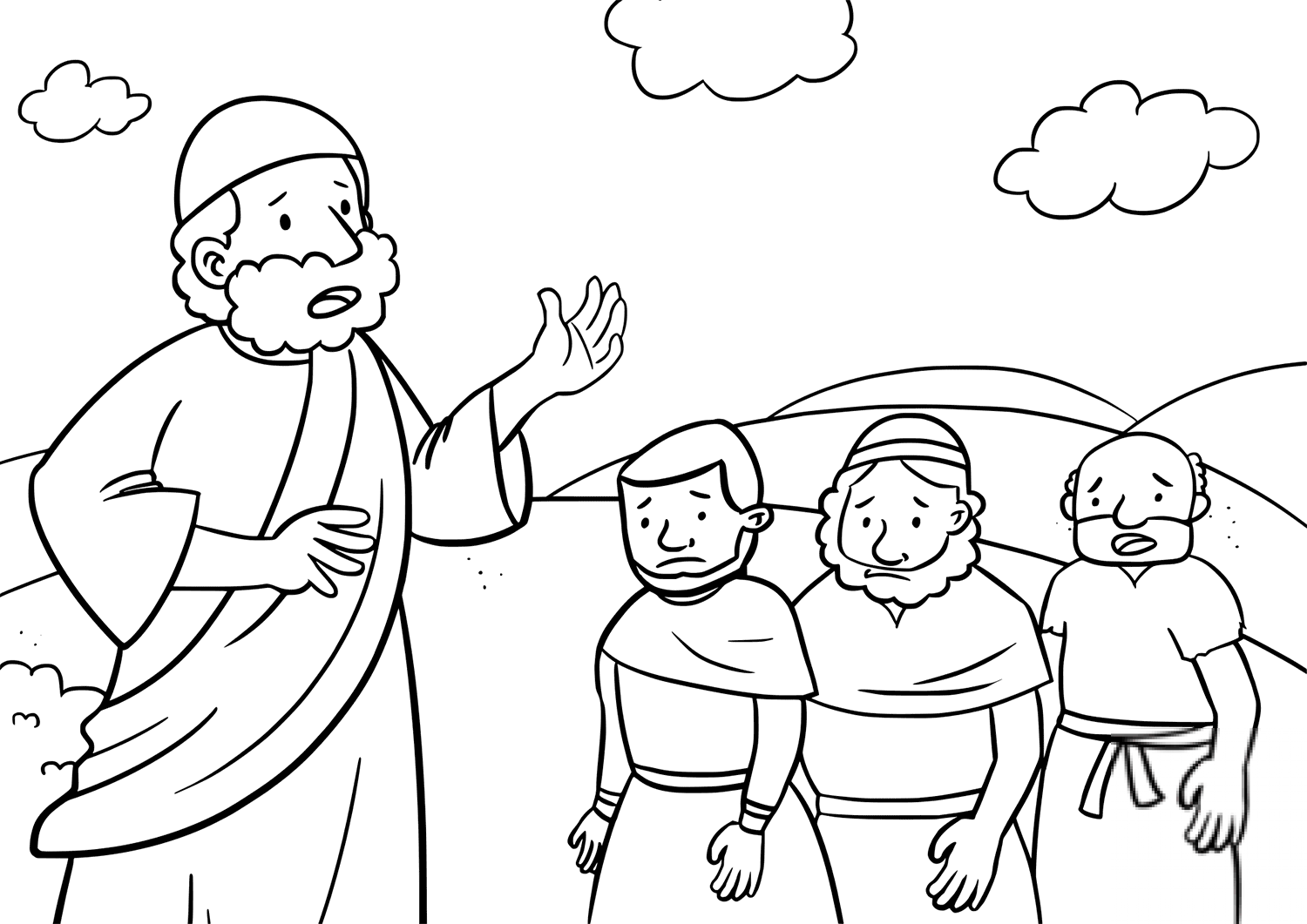 Moses Tell the Israelites Not to Go...