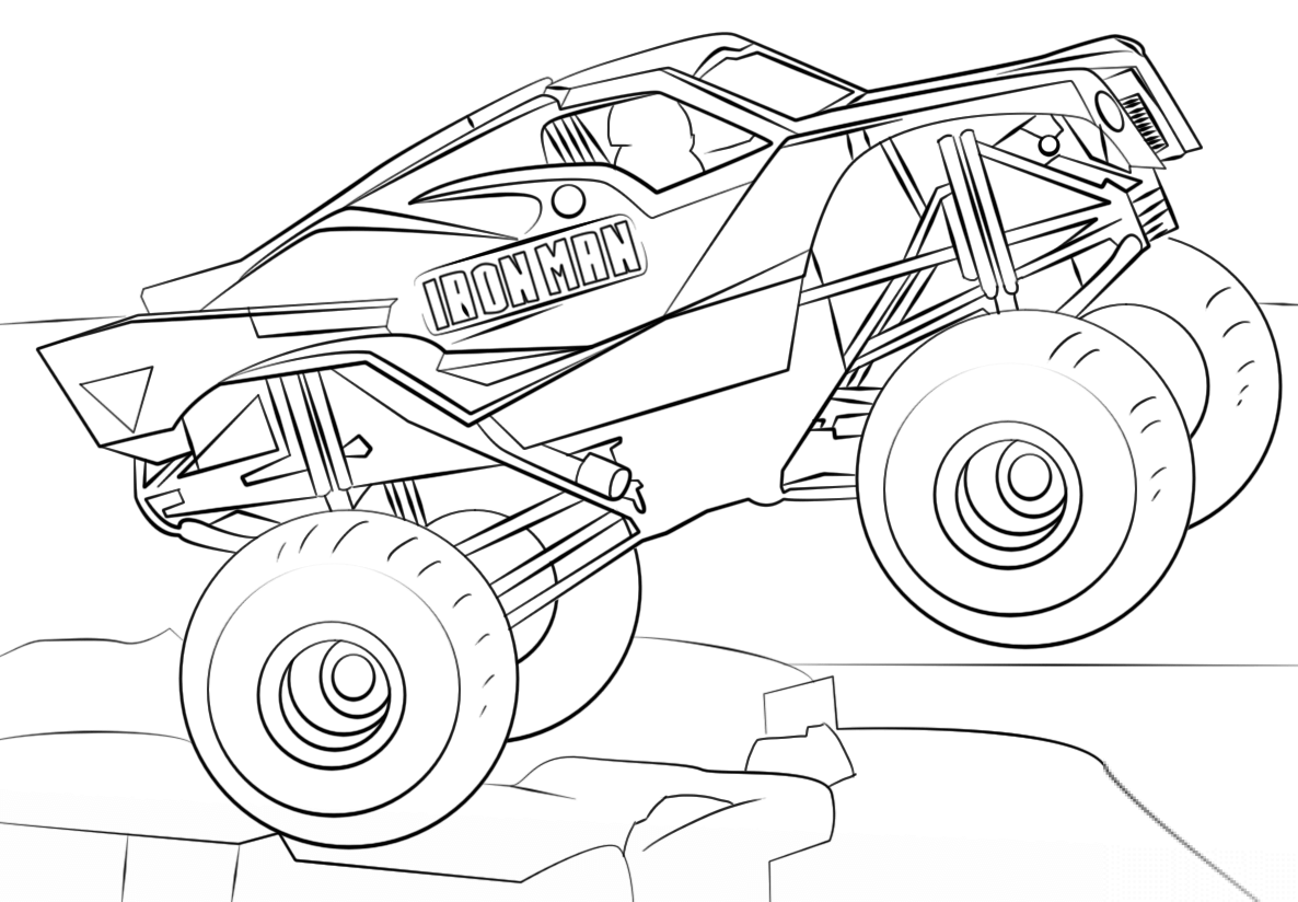 Iron Man Monster Truck