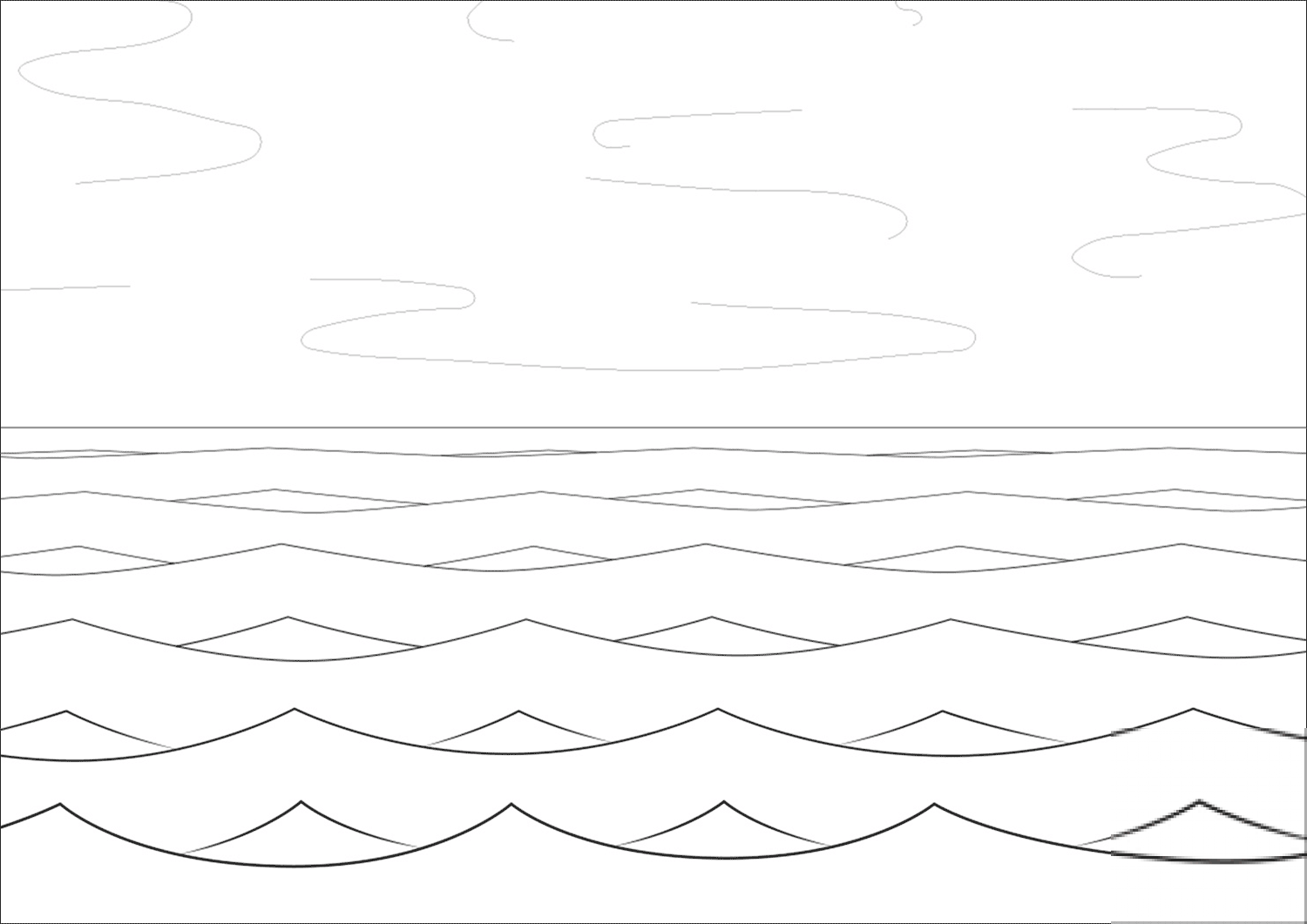 kolorowanka Morza i oceany