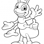 Cute Cartoon Ant