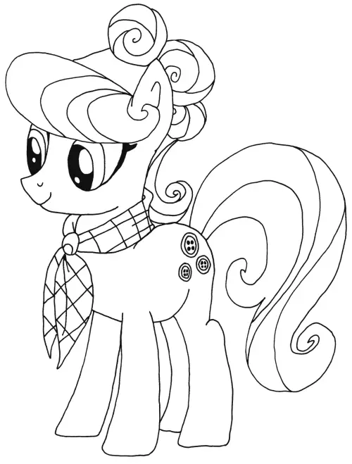 kolorowanka My Little Pony: Przyjaźń to magia