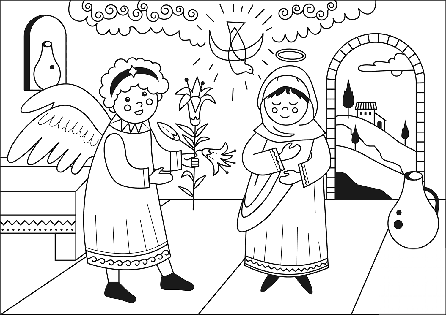 Annunciation to Mary