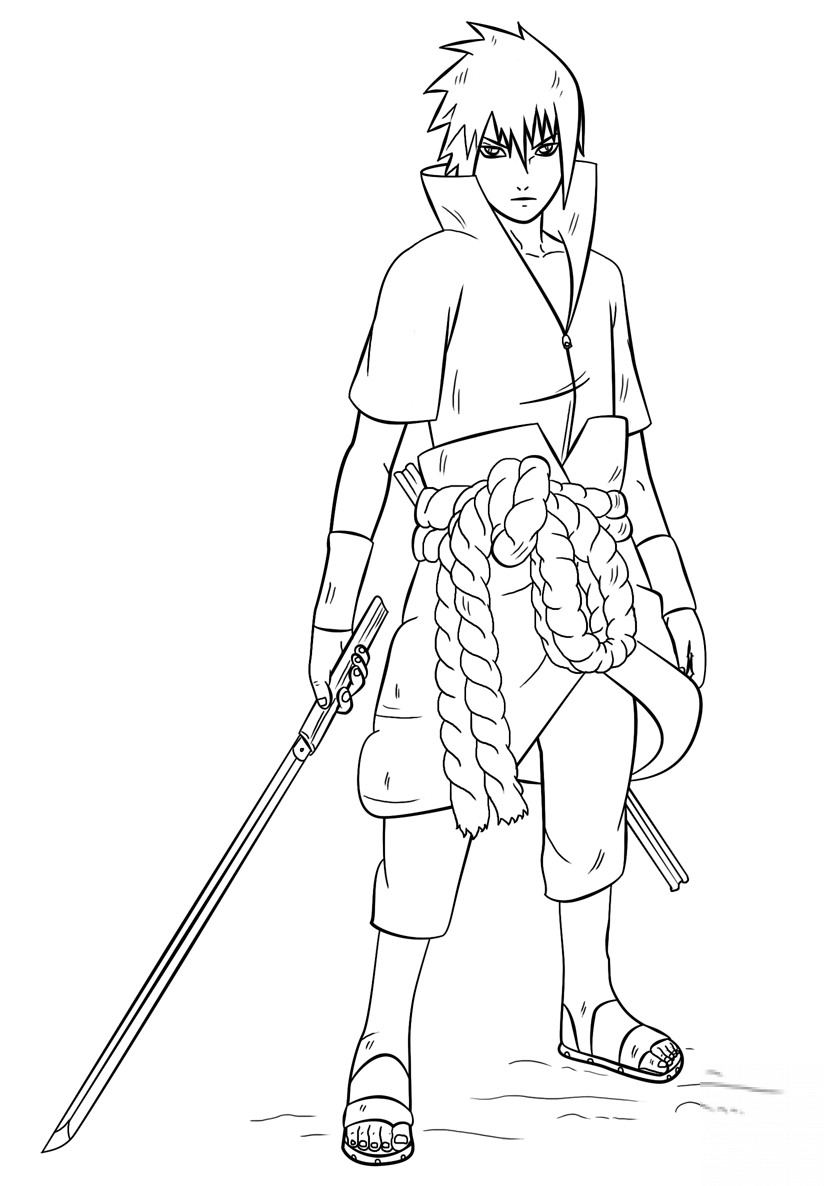 Sasuke Uchiha from Naruto