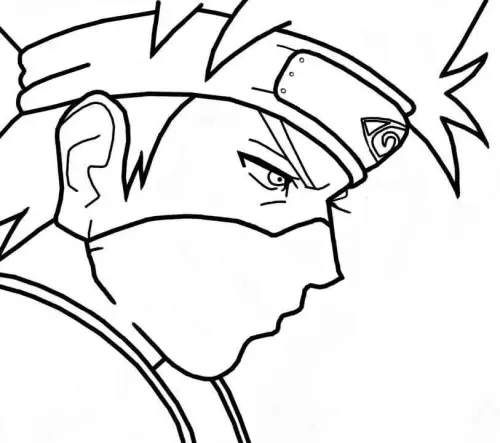 kolorowanka Naruto
