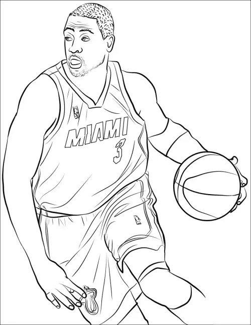 kolorowanka NBA