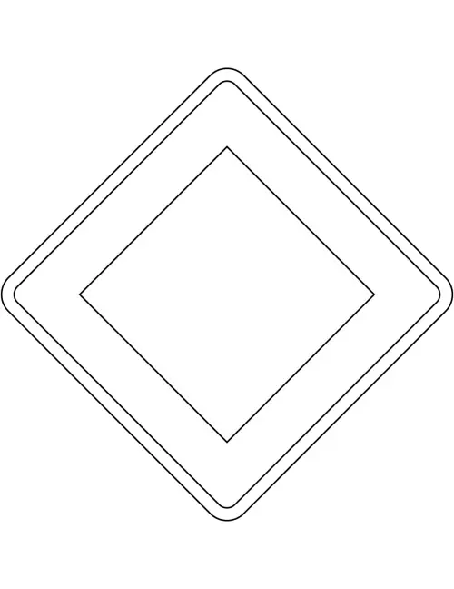 kolorowanka Netherlands Road Signs