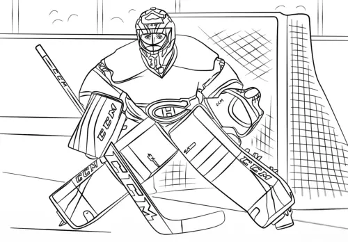 kolorowanka NHL