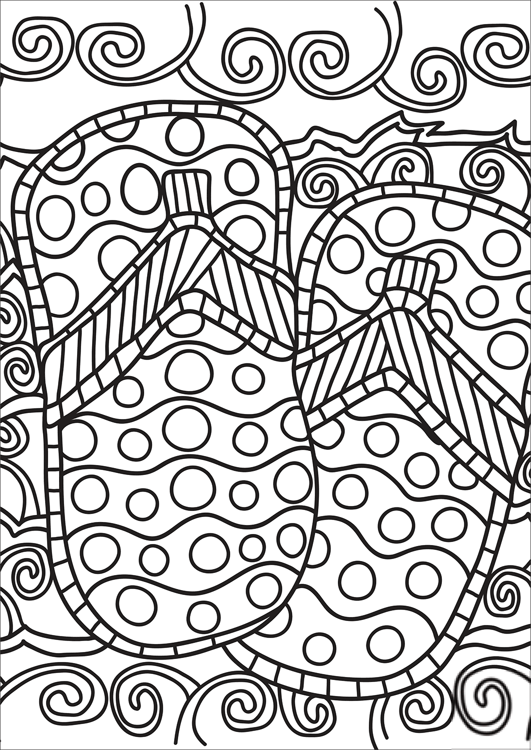 kolorowanka Odzież i obuwie