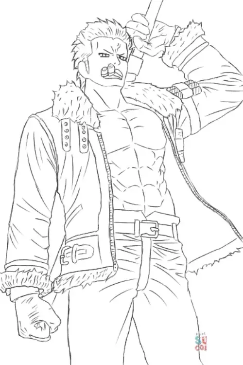 kolorowanka One Piece