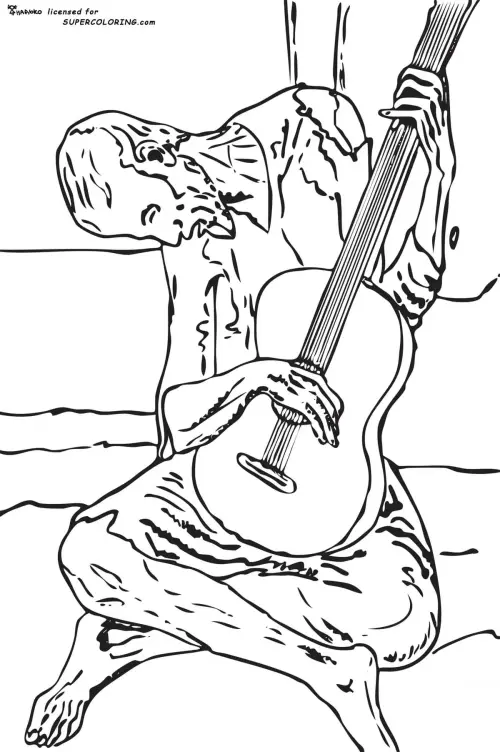 kolorowanka Pablo Picasso