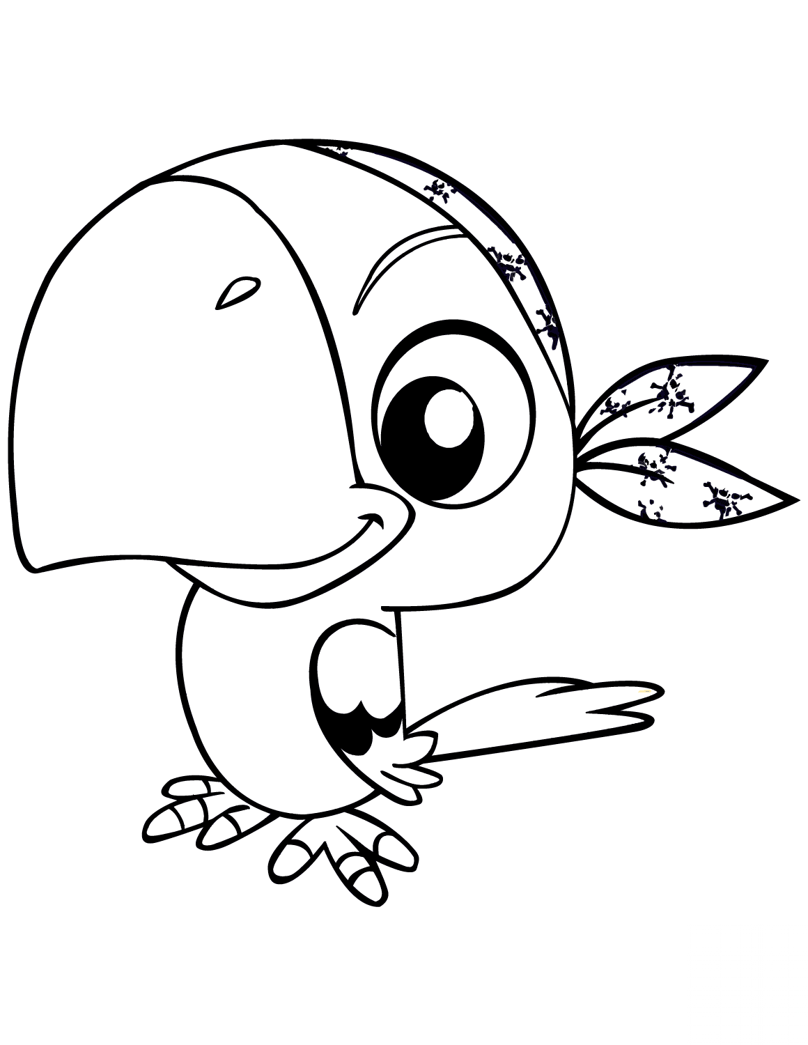 Cute Pirate Parrot
