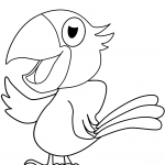 Cartoon Parrot