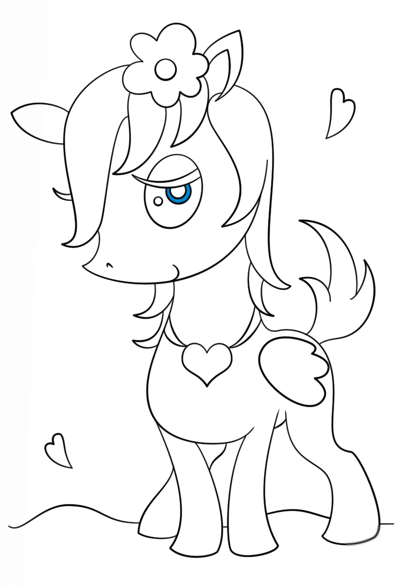 Dizewczynka Pegaz z Chibi
