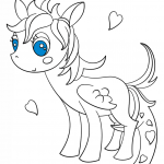 Kucyk pegaz Kawaii