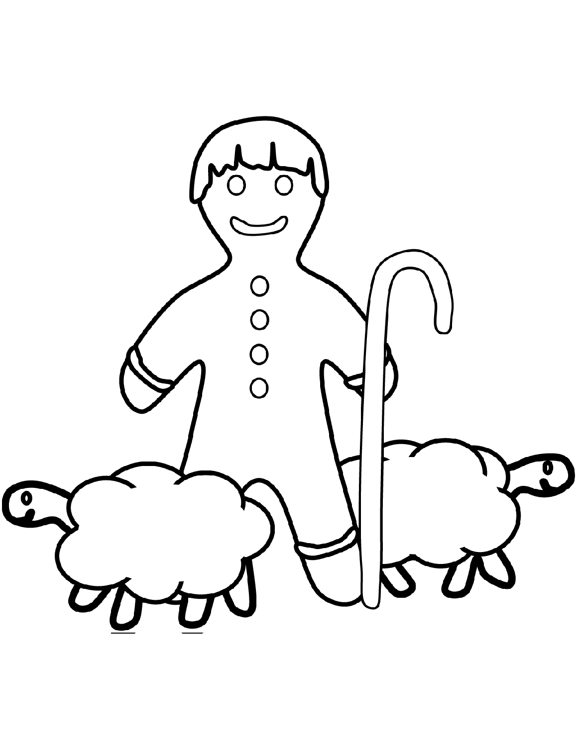 Gingerbread Man Shepherd