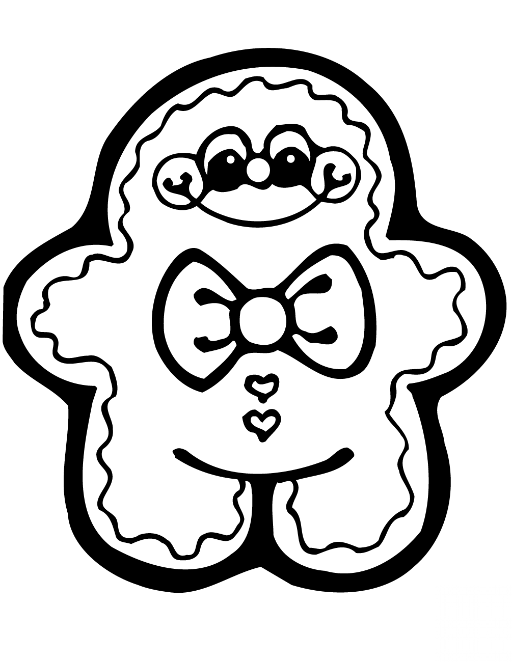 Cute Gingerbread Man
