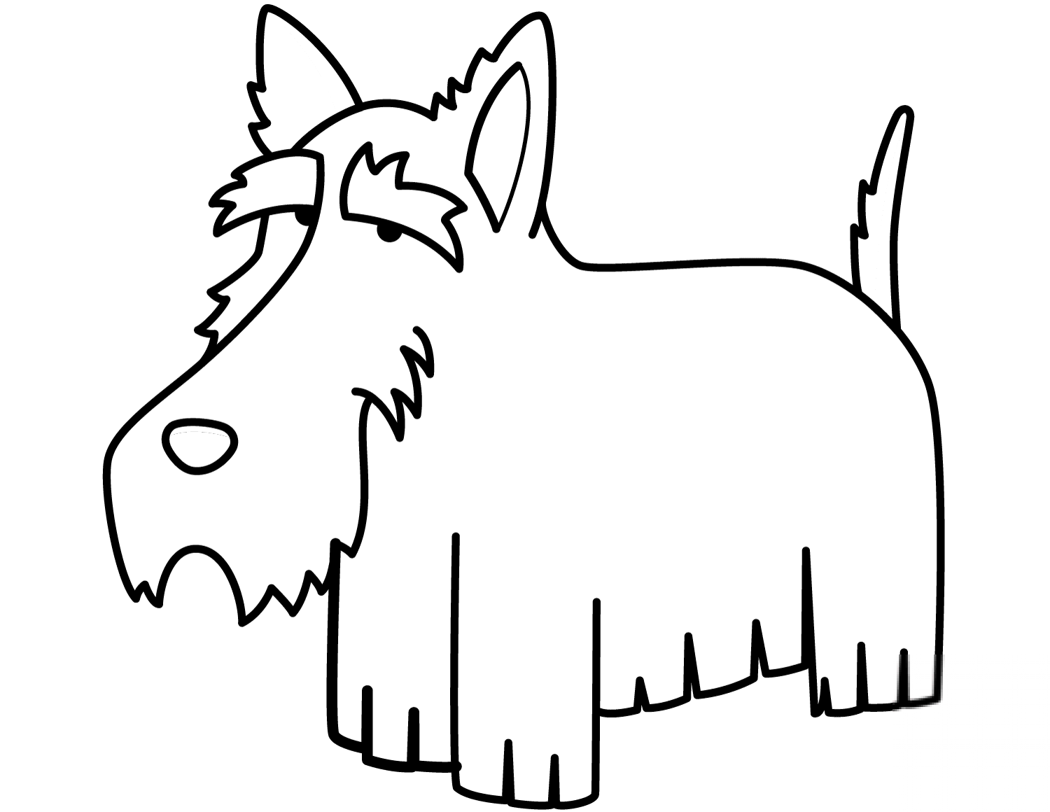 Funny Schnauzer