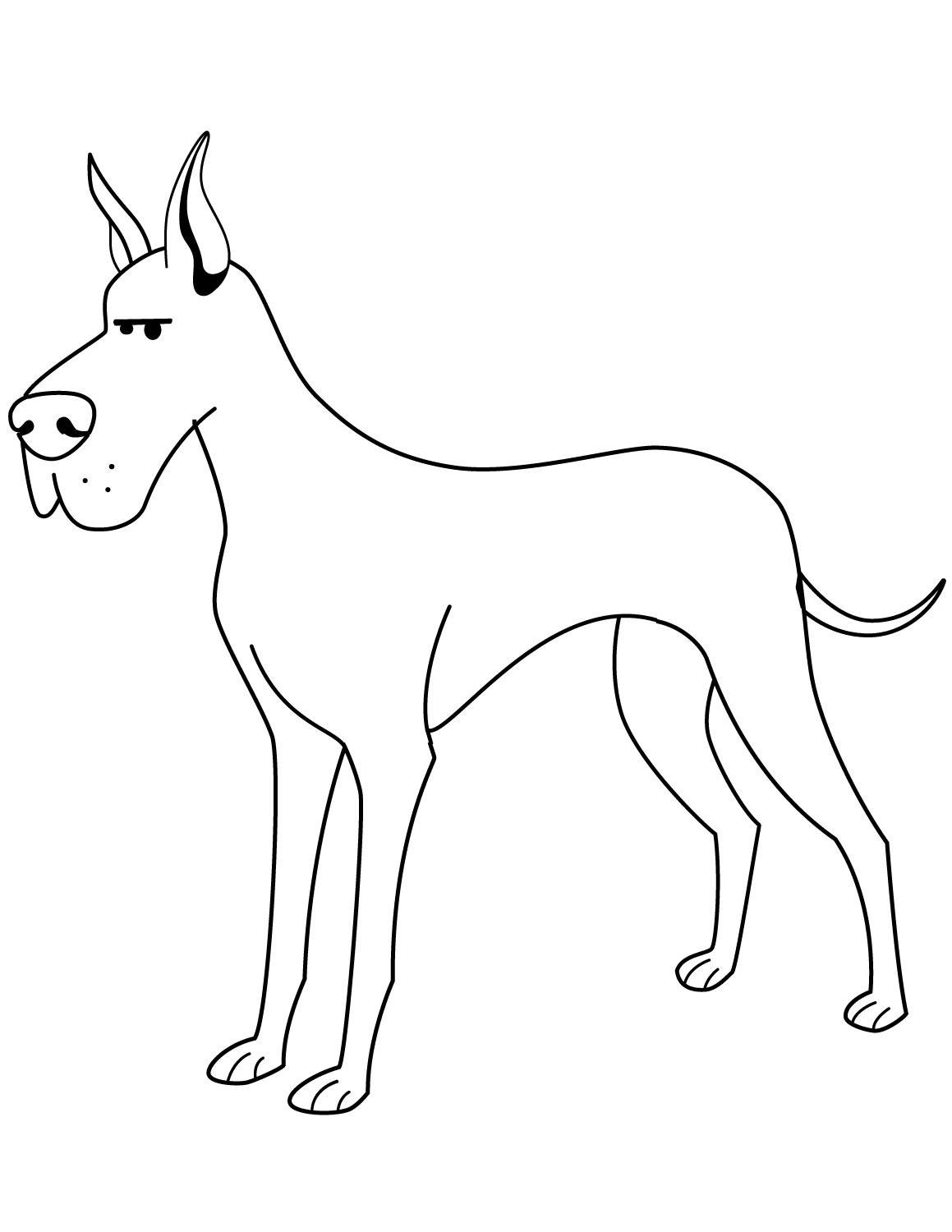 Funny Great Dane