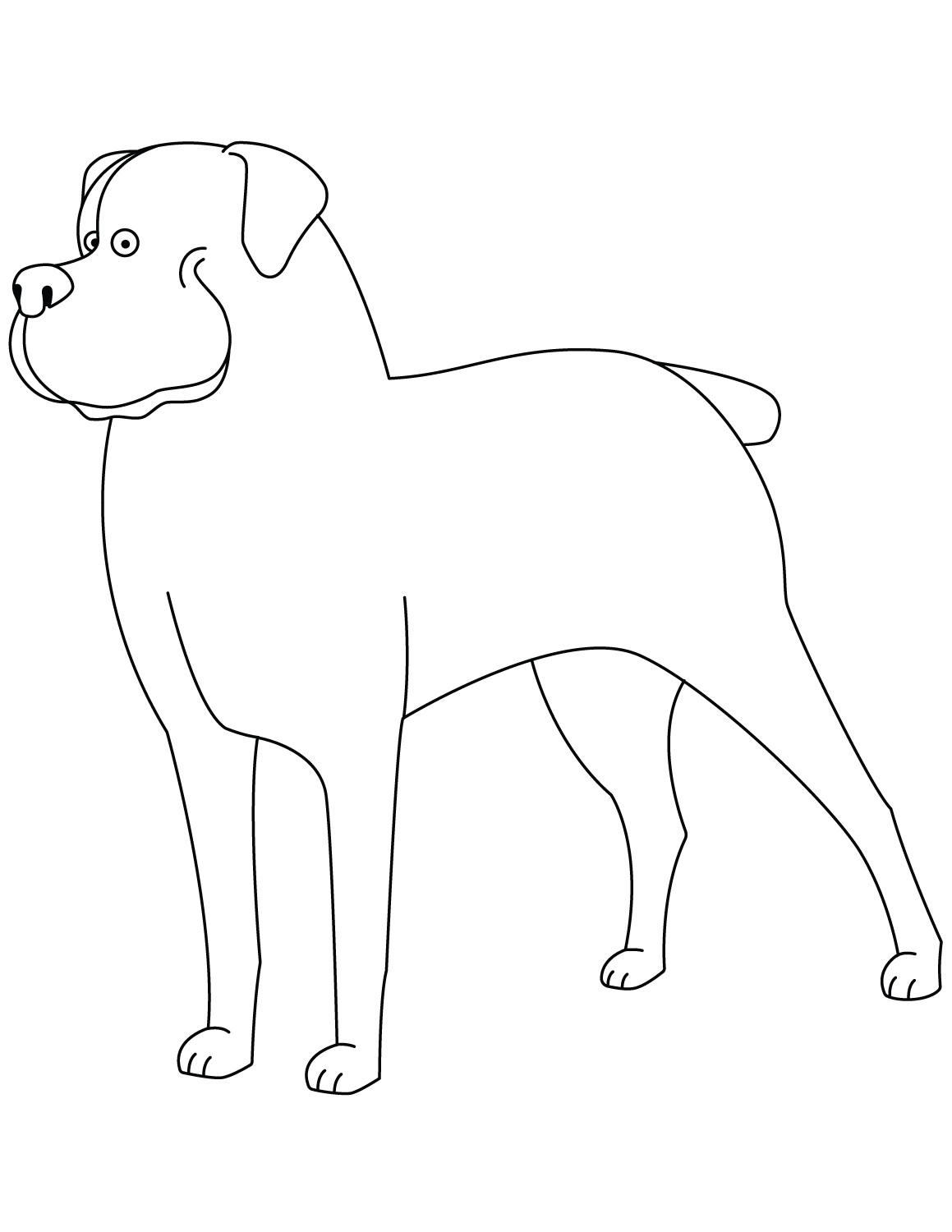Funny Rottweiler