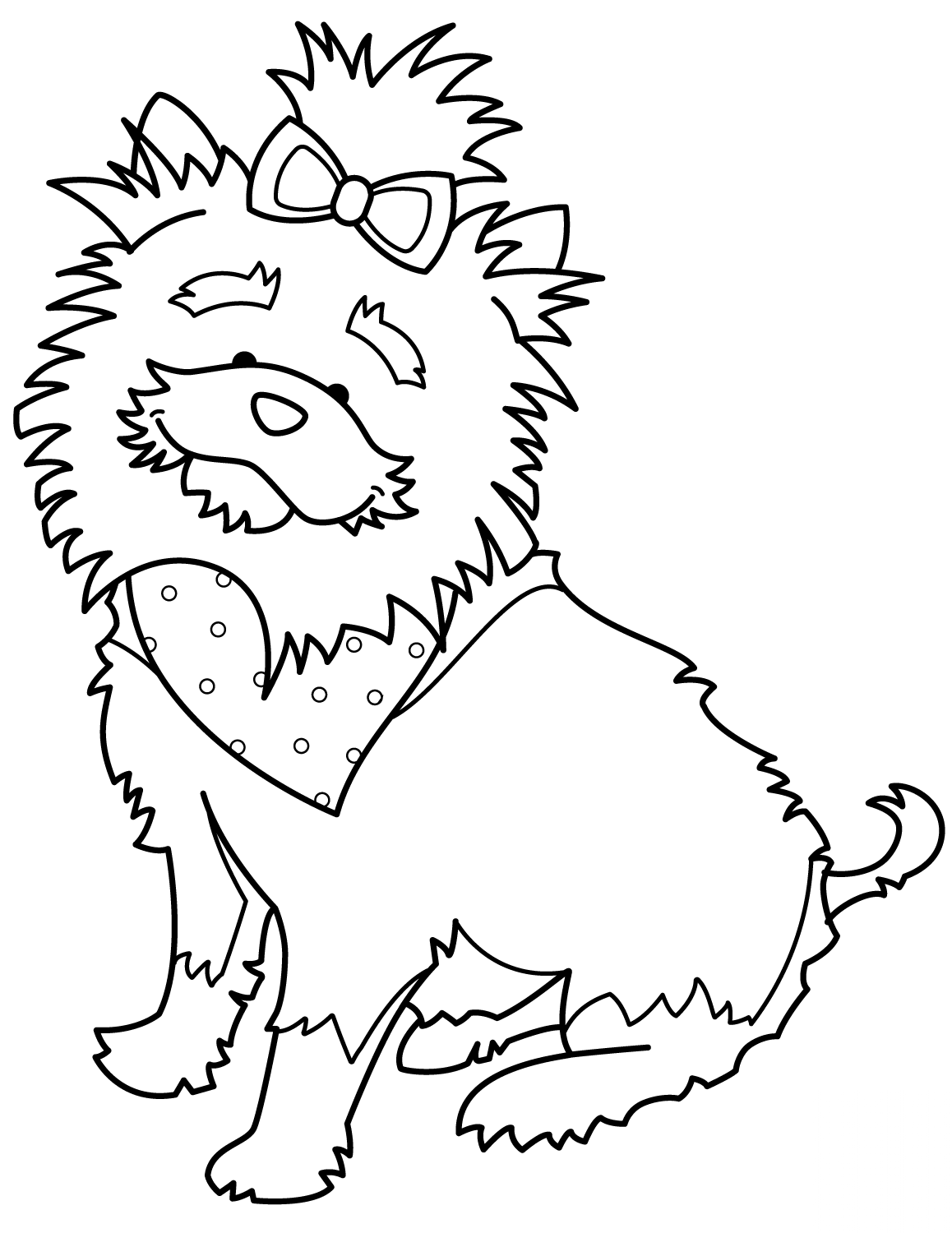 Funny Yorkshire Terrier with Bandana