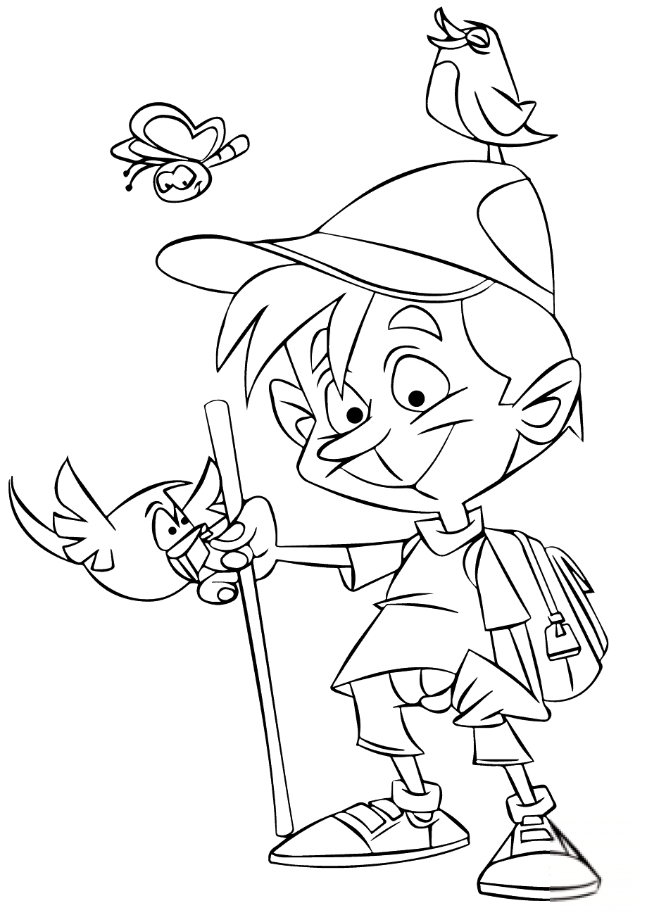 Hiking Boy
