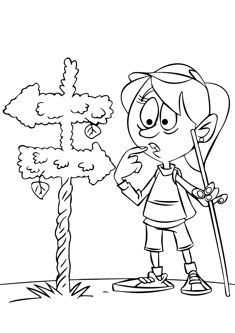 Hiker Girl Gets Lost