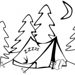 Sleeping in a Tent