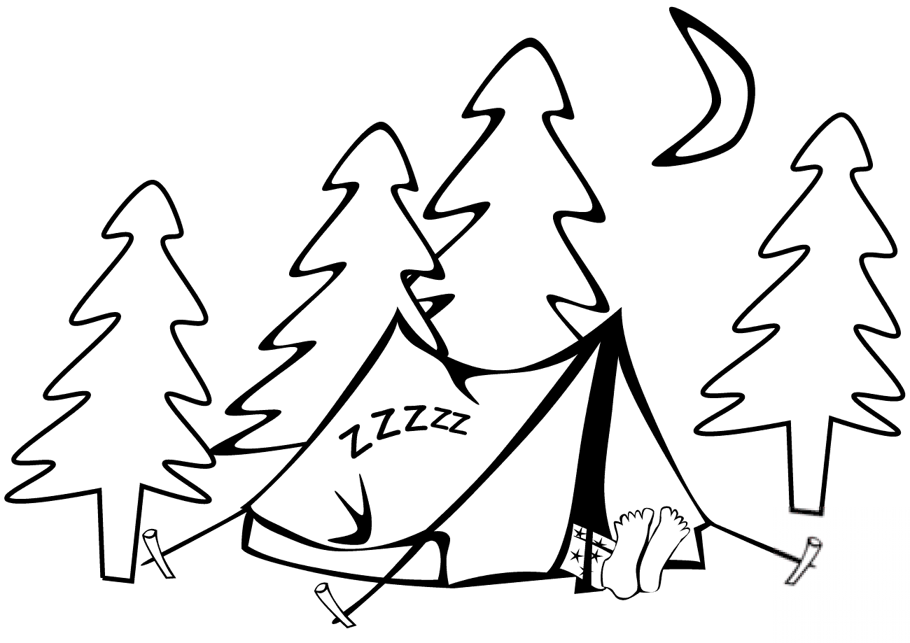 Sleeping in a Tent