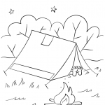 Camping Scene