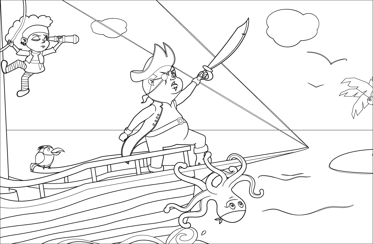 Pirate Scene