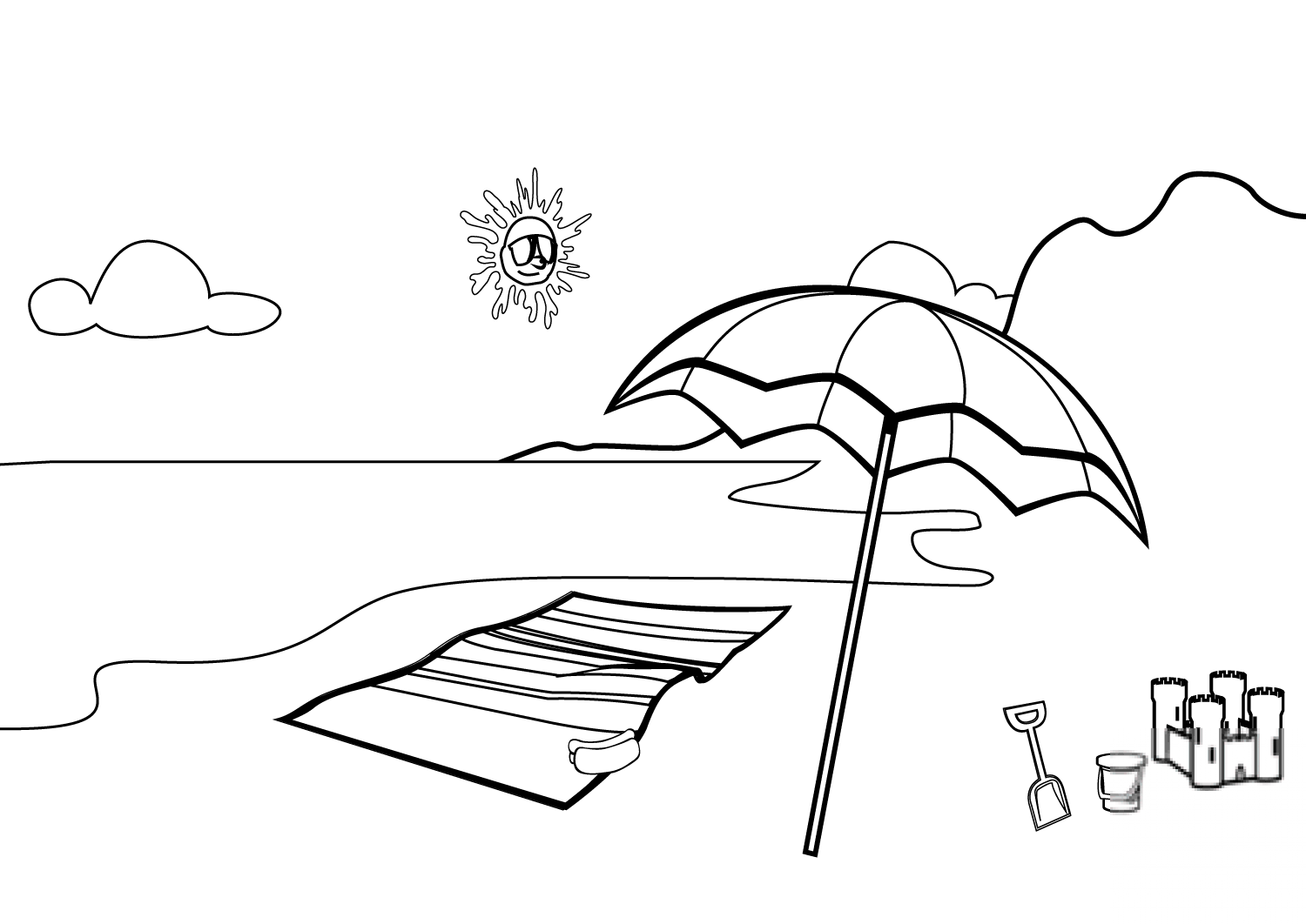 Beach Scene