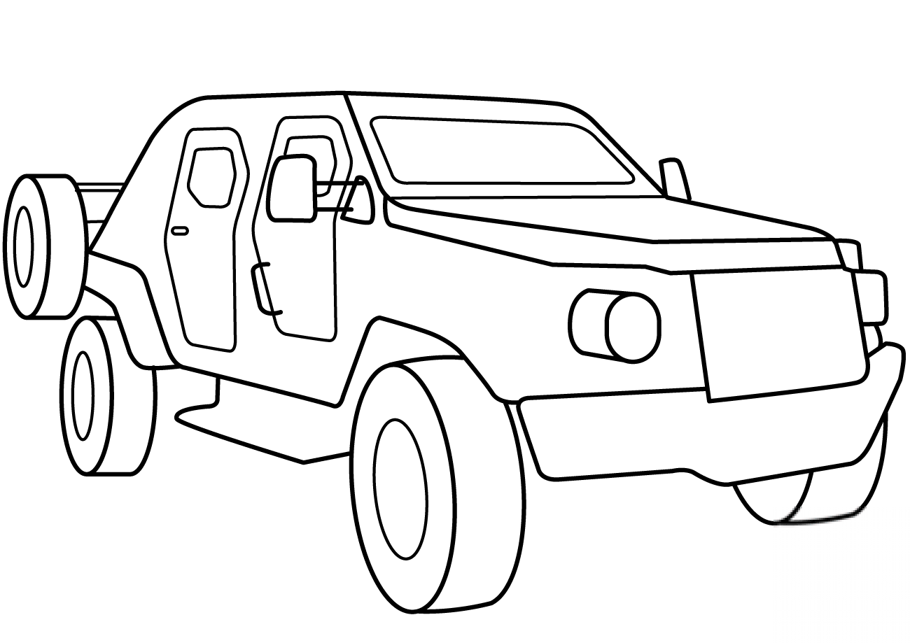 Military Armored Scout Car