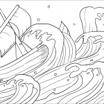 The Lord Sent a Great Wind on the...