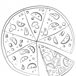 Sliced Pizza