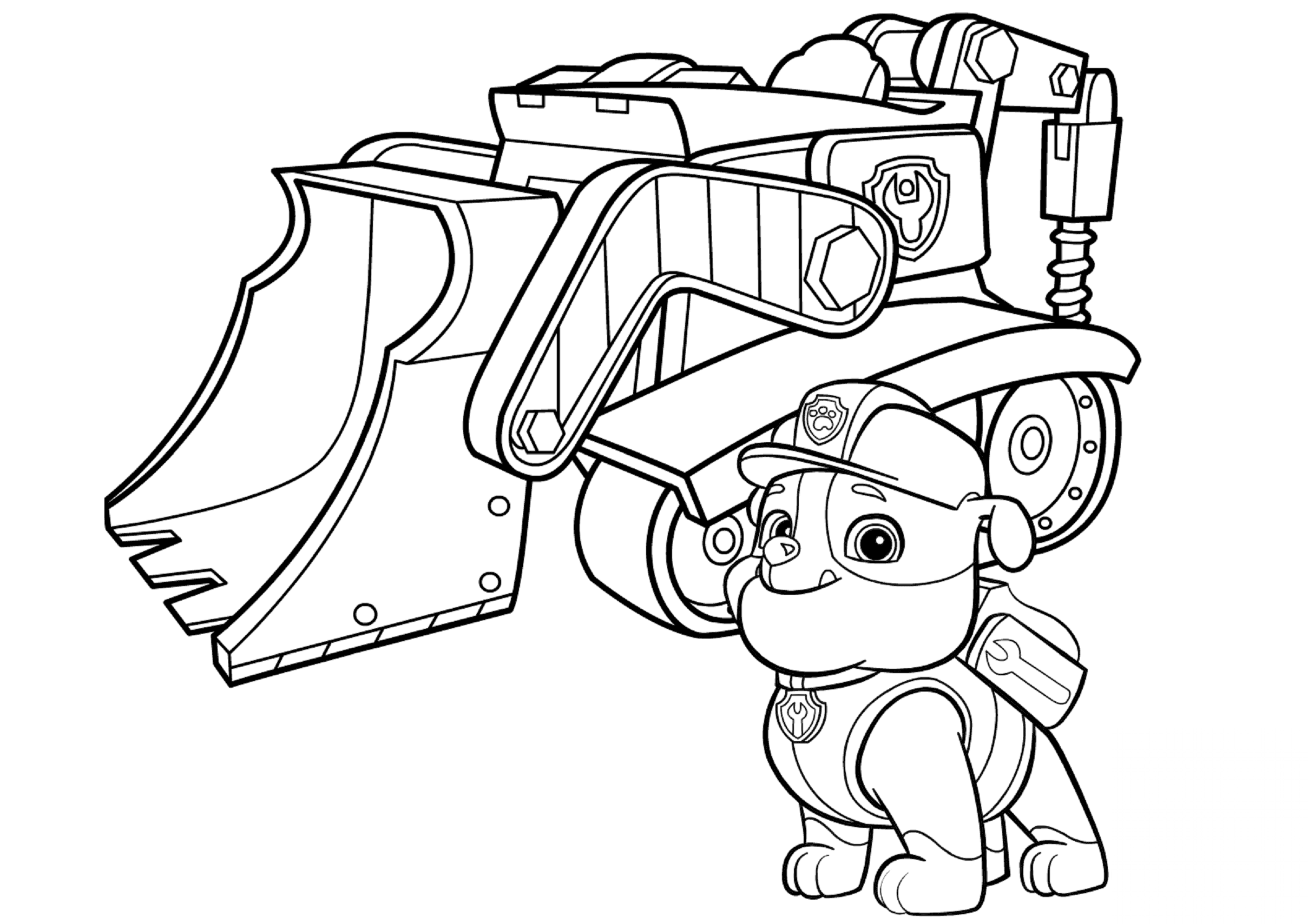 Paw Patrol Rubble's Bulldozer