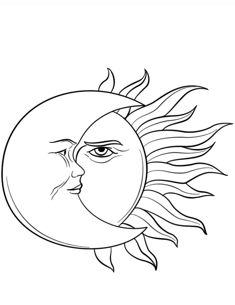 Sun and Moon