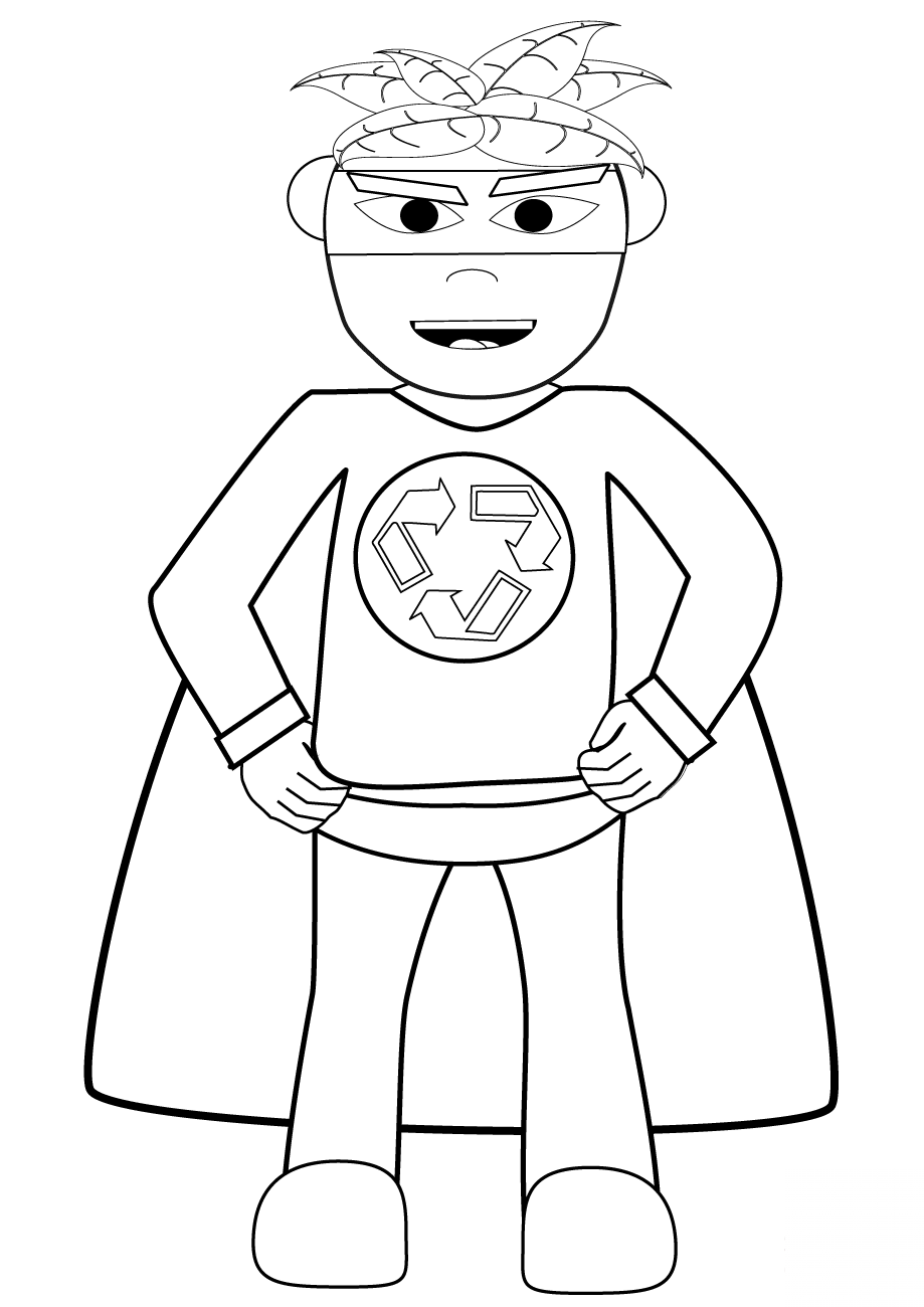 Recycling Superhero