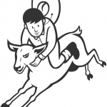 Junior Rodeo Sheep Riding